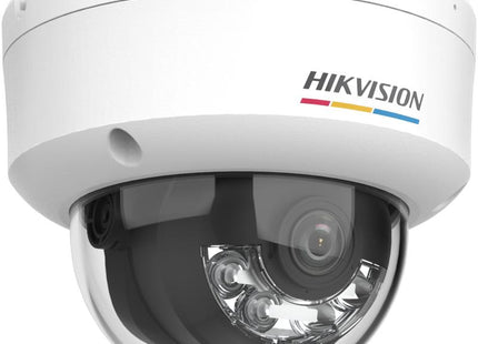 Cámara seguridad Hikvision DS-2CD1127G3-LIU vista lateral con protección IP67