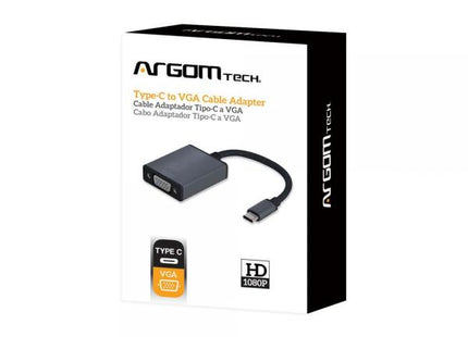 CABLE ARGOM TYPE-C A VGA 6 PULG ARG-CB-0043