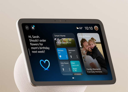 Amazon Pantalla Inteligente 8.7" Blanco, Echo Show 8 2025