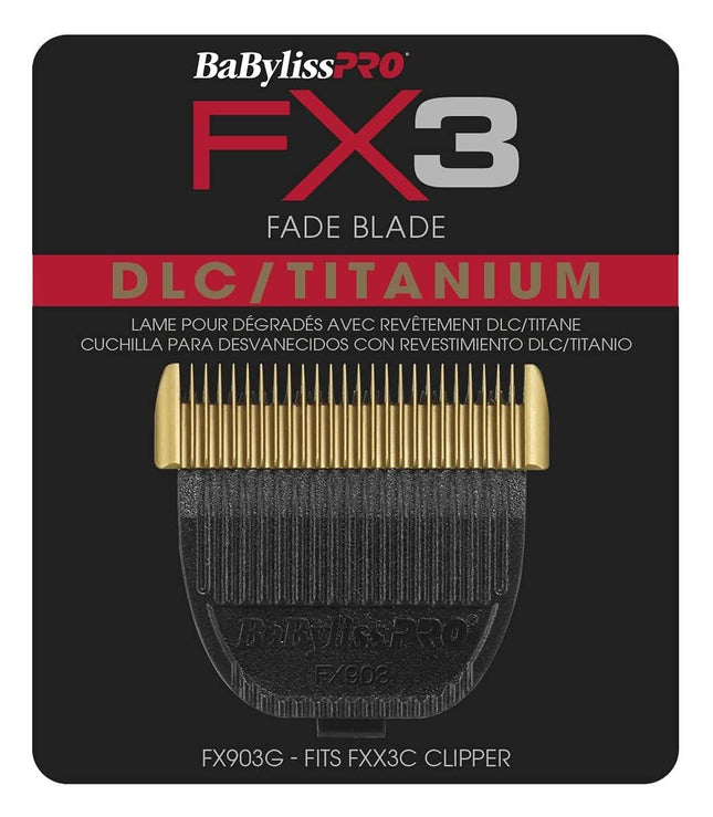 Barberology Cuchilla X-Grip DLC para cortadora FX3, FX903G