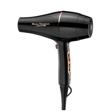 Secadora BaByliss Rose Gold Black Edition | 2000W | Motor AC | Tecnología Iónica | Edición Especial