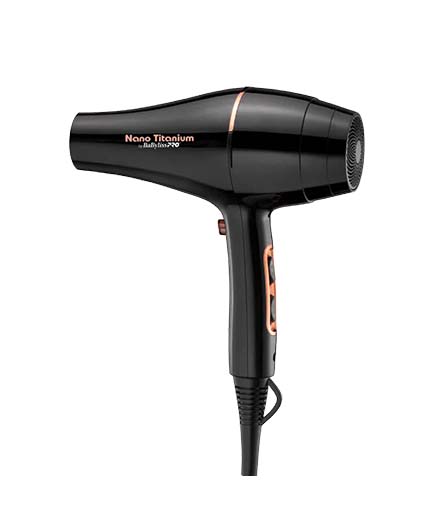 Secadora BaByliss Rose Gold Black Edition | 2000W | Motor AC | Tecnología Iónica | Edición Especial