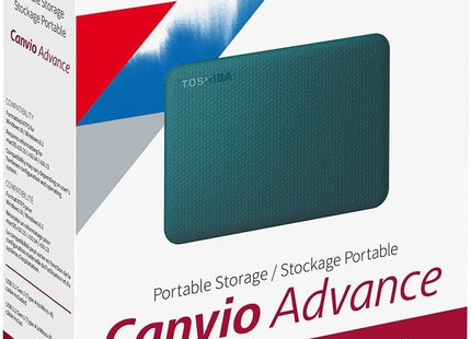 Toshiba Disco Duro Externo 1TB USB 3.0 Verde, HDTCA10XG3AA