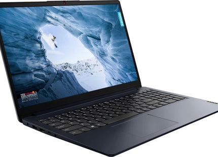 Lenovo IdeaPad 1 vista lateral izquierda mostrando puertos y conectividad