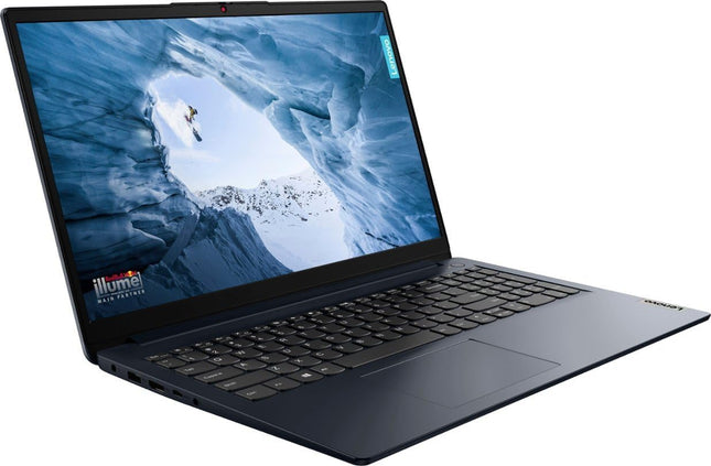 Lenovo IdeaPad 1 vista lateral izquierda mostrando puertos y conectividad