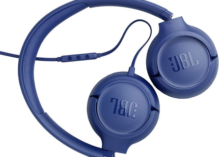 JBL Tune 530C USB-C Azul - audífonos plegados