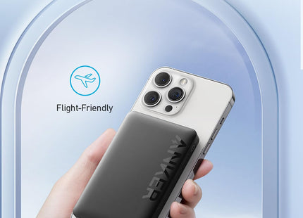 Anker Batería Magnética 334 MagGo 10000mAh Negro, A1642