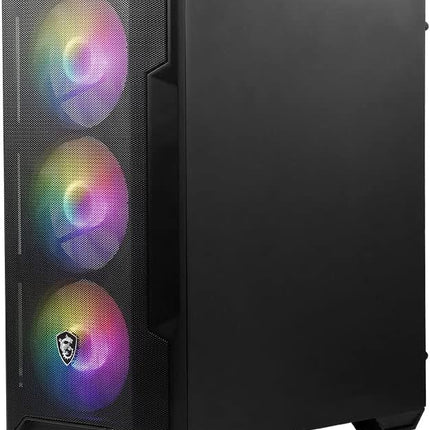 Case Gaming MSI MAG Forge M100A | 1x USB 3.0 | 2x USB 2.0 | Auto RGB Fan 4x 120mm