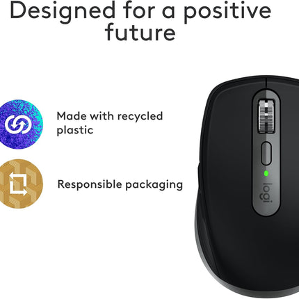 Mouse Logitech MX Anywhere 3S | Inalámbrico | Bluetooth | Sensor 8K DPI