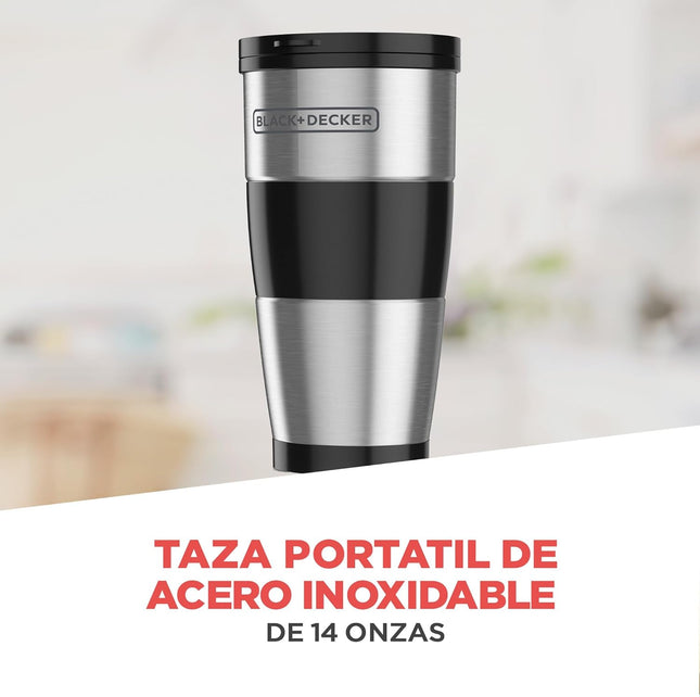 Cafetera Black+Decker, CM0755S