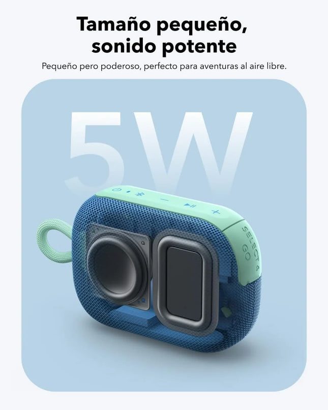 Soundcore Parlante Bluetooth Select 4 Go IP67 Azul, A31X1131