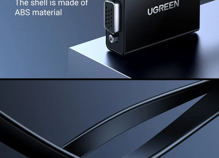 Empaque original del adaptador HDMI a VGA UGREEN MM103 40248