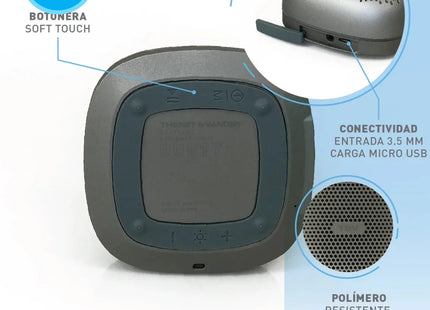 Parlante Thonet & Vander DUETT TWS Bluetooth | 10W RMS | True Wireless Stereo | Resistente al Agua IPX4