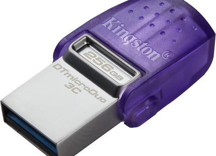 Memoria USB Kingston DT Duo 3C G3 | 256GB | USB-A y USB-C | 200MB/s | DTDUO3CG3/256GB