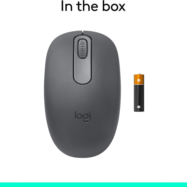 Mouse Inalámbrico Logitech M196 | Bluetooth | 1000 DPI | Negro | 910-007456