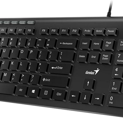 Teclado y Mouse Genius SlimStar 8230 | Inalámbrico Bluetooth + Receptor USB | Español | Diseño Delgado