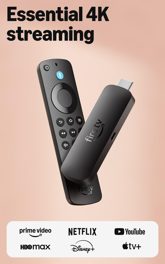 Amazon Reproductor Streaming 4K 8GB, Fire TV Stick 4K Select