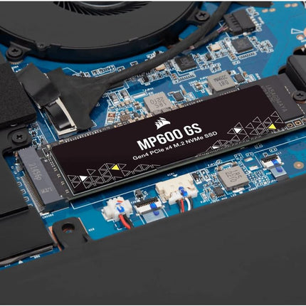 SSD Interno Corsair MP600 GS | 500GB | M.2 PCIe 4.0 x4 | 3D NAND | Velocidad de Lectura hasta 4950MB/s | Negro