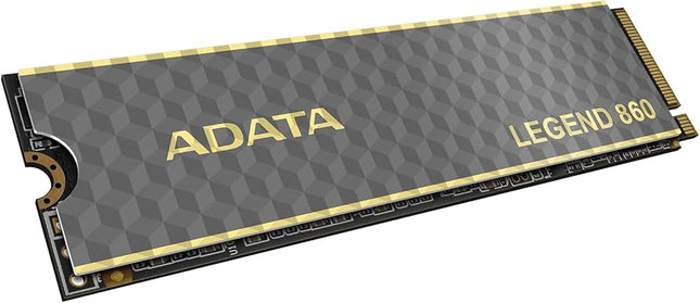 Disco Duro Interno SSD ADATA LEGEND 860 | 1TB | M.2 PCIe NVMe 2.0 | 6,000MB/s Lectura | 5,000MB/s Escritura | SLEG-860-1000GCS