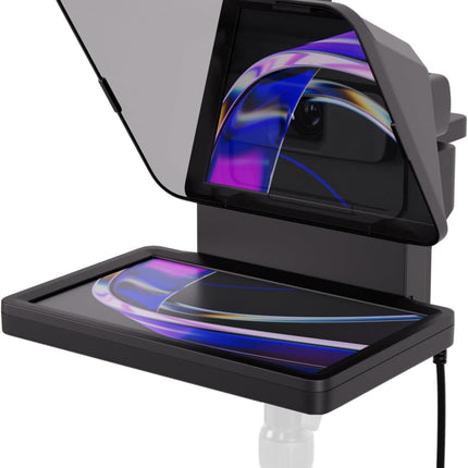 Teleprompter Elgato Prompter 10WAD9901 | Pantalla 9” | USB-C | 9 Anillos Adaptadores | Plug & Play