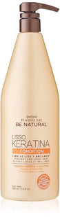 Acondicionador Alisante Placent Life Liso Keratina | 1000ml | Controla el frizz | suaviza y alinea el cabello rebelde