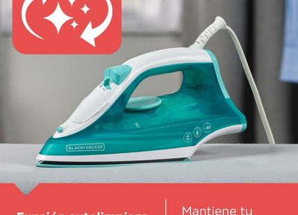 Plancha de Vapor Black+Decker TrueGlide, IRBD352