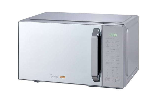Microondas Midea MMDXG11S2MG | 1.1 p³ | 1500 W | Puerta espejo gris | Grill 1100 W