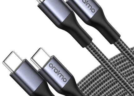 Cable USB-C a USB-C Oraimo OCD-173CC | 5A | 3 m | Carga Rápida