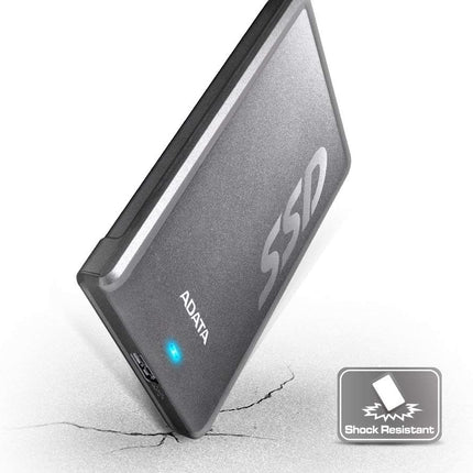 HD Externo ADATA SV620H | 512GB | 2.5” | SSD | USB 3.0 | Titanium