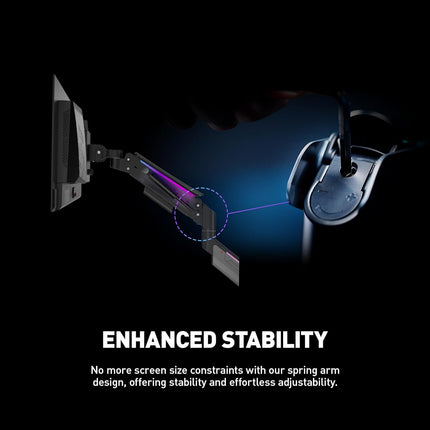 Soporte para Monitor MSI MPG MT201R RGB | Ajustable | Gris