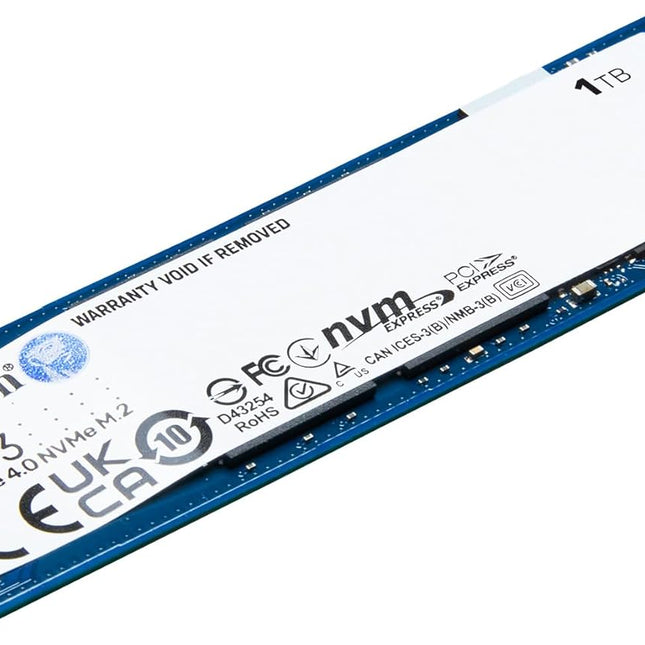 HD Interno Kingston NV3 1TB | M.2 | PCIe 4.0 | NVMe