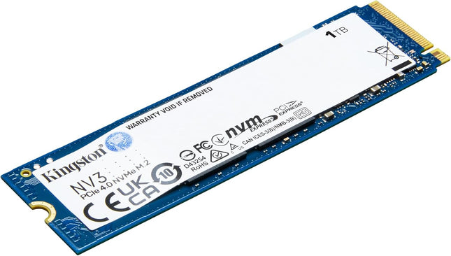 HD Interno Kingston NV3 1TB | M.2 | PCIe 4.0 | NVMe