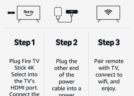 Amazon Reproductor Streaming 4K 8GB, Fire TV Stick 4K Select