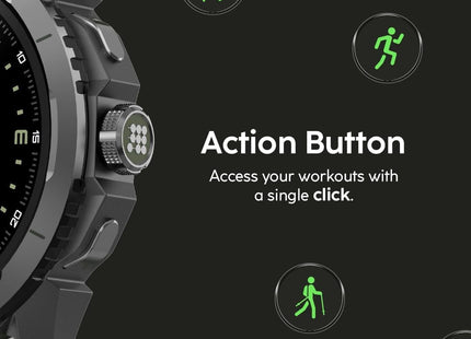 Cubitt Terra Reloj Inteligente Resistente GPS Doble Banda AMOLED 1.48"