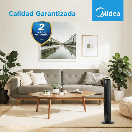 Ventilador Midea Cool Essence MTF42CE‑CA | 42″ | Torre | 5 Velocidades | Aromaterapia