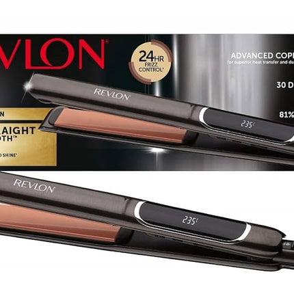 Alisadora Placa XL Revlon RVST2175 | Para alisar cabellos largos y gruesos con mayor rapidez y precisión