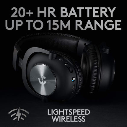 Headset Logitech PRO X Wireless LIGHTSPEED | Sonido DTS 7.1