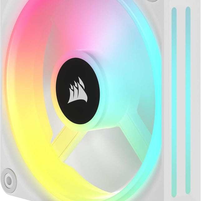 Abanico Corsair QX140 RGB White | 140mm | PWM | Iluminación iCUE LINK