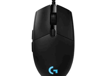 MOUSE GAMING LOGITECH PRO HERO ALÁMBRICO USB 25600 DPI  910-005439 NEGRO