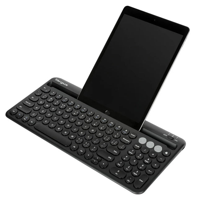 Targus teclado Bluetooth con soporte tablet, AKB867ES
