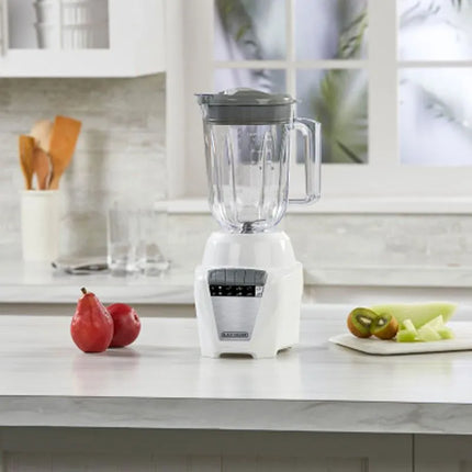 Black+Decker licuadora ice crush 700W-Vaso Plast- Blanca - BL0877-1WDLA