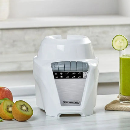Black+Decker licuadora ice crush 700W-Vaso Plast- Blanca - BL0877-1WDLA