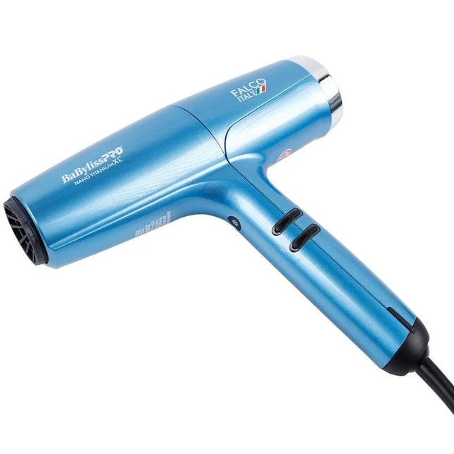 Secadora BaByliss Falco Titanium XL | 2000W | Motor AC | Tecnología Iónica | Titanio
