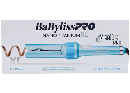 Rizadora Automática BaByliss MiraCurl Pro XL | 1” | Tecnología Curl Control | Temperatura Ajustable