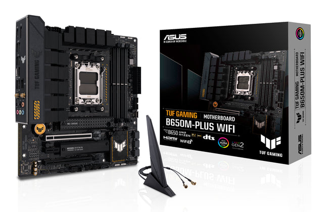 TARJETA MADRE ASUS TUF GAMING B650M-PLUS WIFI AM5 AMD