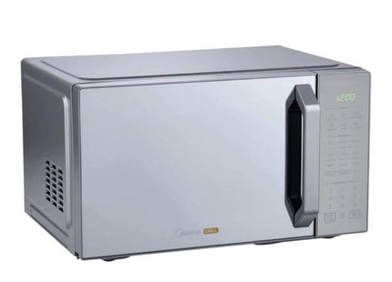 Microondas Midea MMDXG11S2MG | 1.1 p³ | 1500 W | Puerta espejo gris | Grill 1100 W