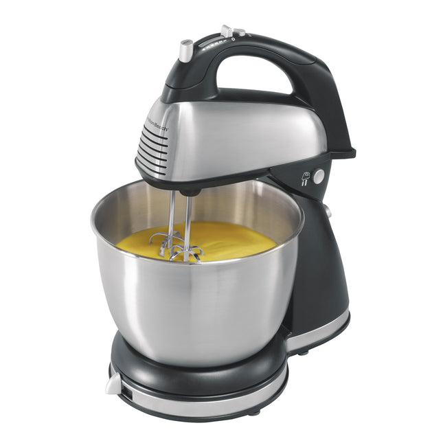 Hamilton Beach Batidora de Mano/Pedestal 6 Velocidades, 64650