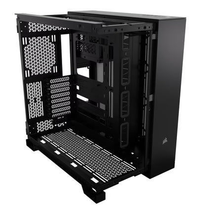 Case Gaming Corsair 6500D Airflow | Media Torre | Doble Cámara | Vidrio Templado | ATX | Black