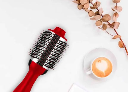 Cepillo Secador Revlon One-Step Volumizer Titanium Rojo | Para dar volumen y brillo con tecnología avanzada