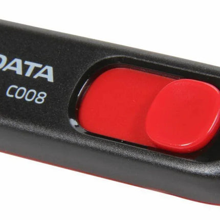 Memoria USB ADATA C008 | 32GB | USB 2.0 | Negro + Rojo | AC008-32G-RKMemoria USB ADATA C008 | 32GB | USB 2.0 | Negro + Rojo | AC008-32G-RKD